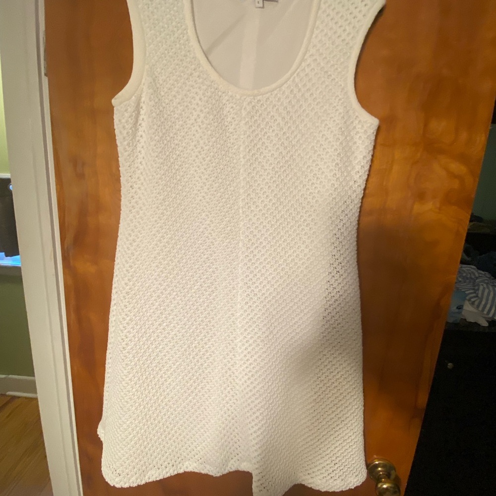 Dress crochet inside of dress cotton lining